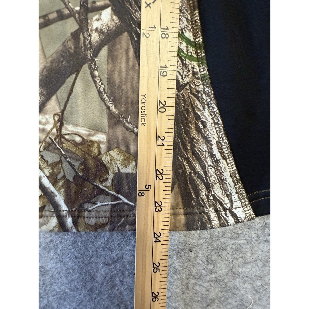 All Game Outfitters  Women's Camo 1/4 Zip Size Medium  Hunting Camouflage - Picture 3 of 10